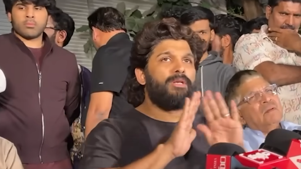 Allu Arjun Police Interrogation