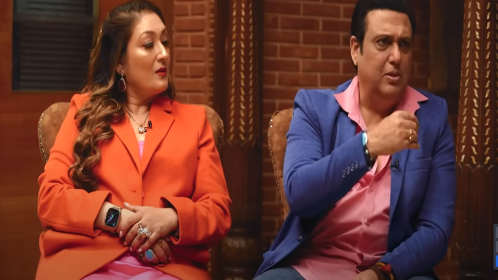 Govinda and Wife Sunita Ahuja