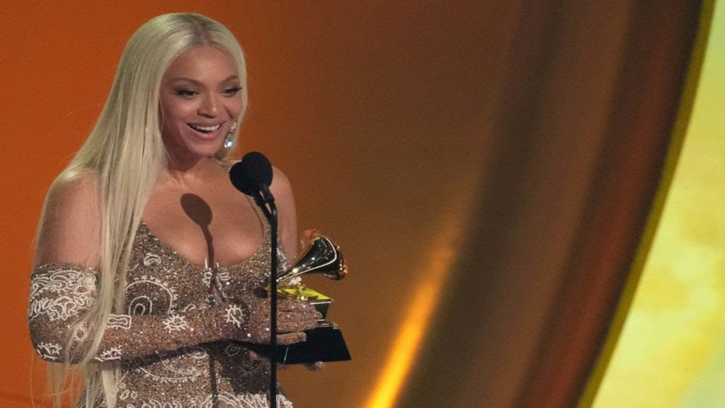 Beyoncé Winning Album of the Year