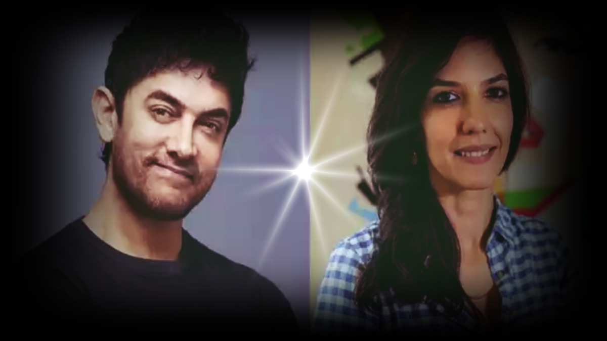 Aamir Khan and Gauri Spratt
