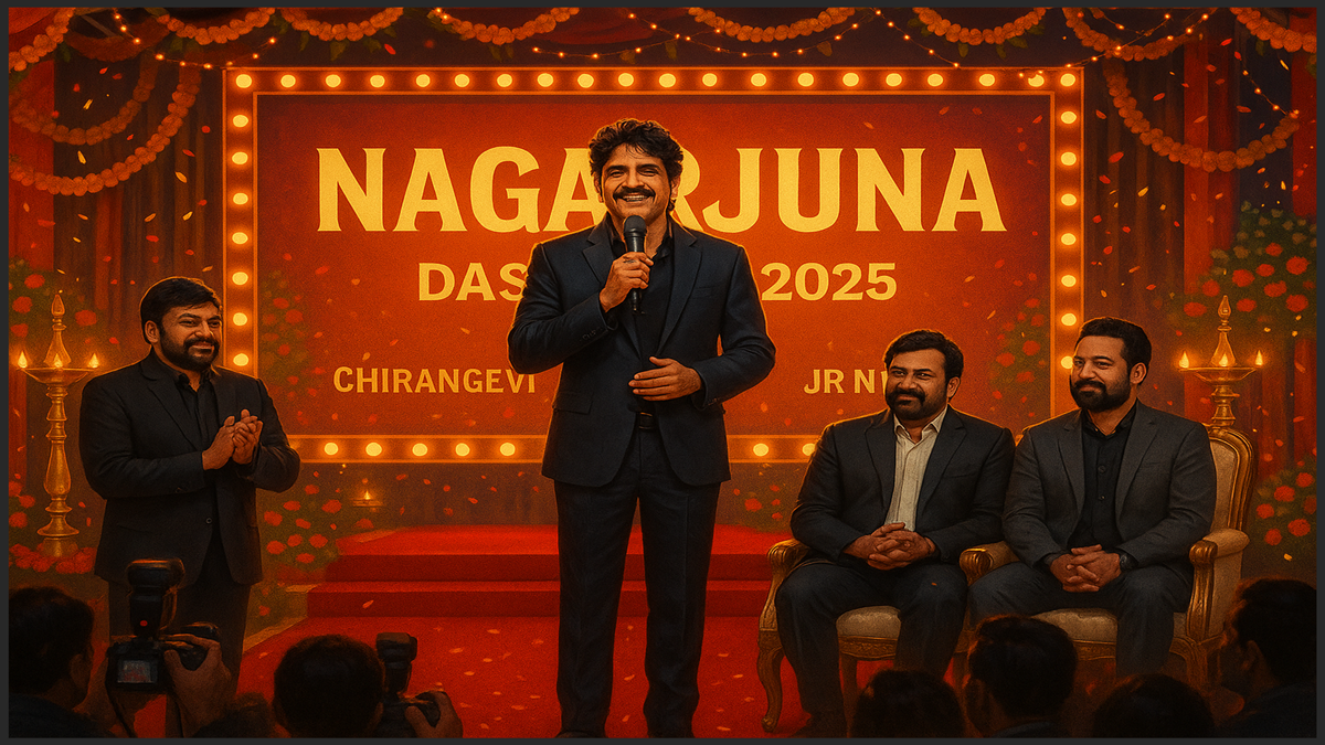 Nagarjuna 100th movie launch Dasara 2025