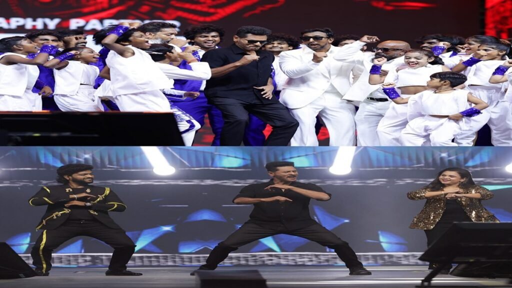 Moonwalk team birthday live performance