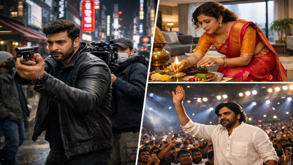 latest updates on Varun Tej Korean Kanakaraju and Ustaad Bhagat Singh event