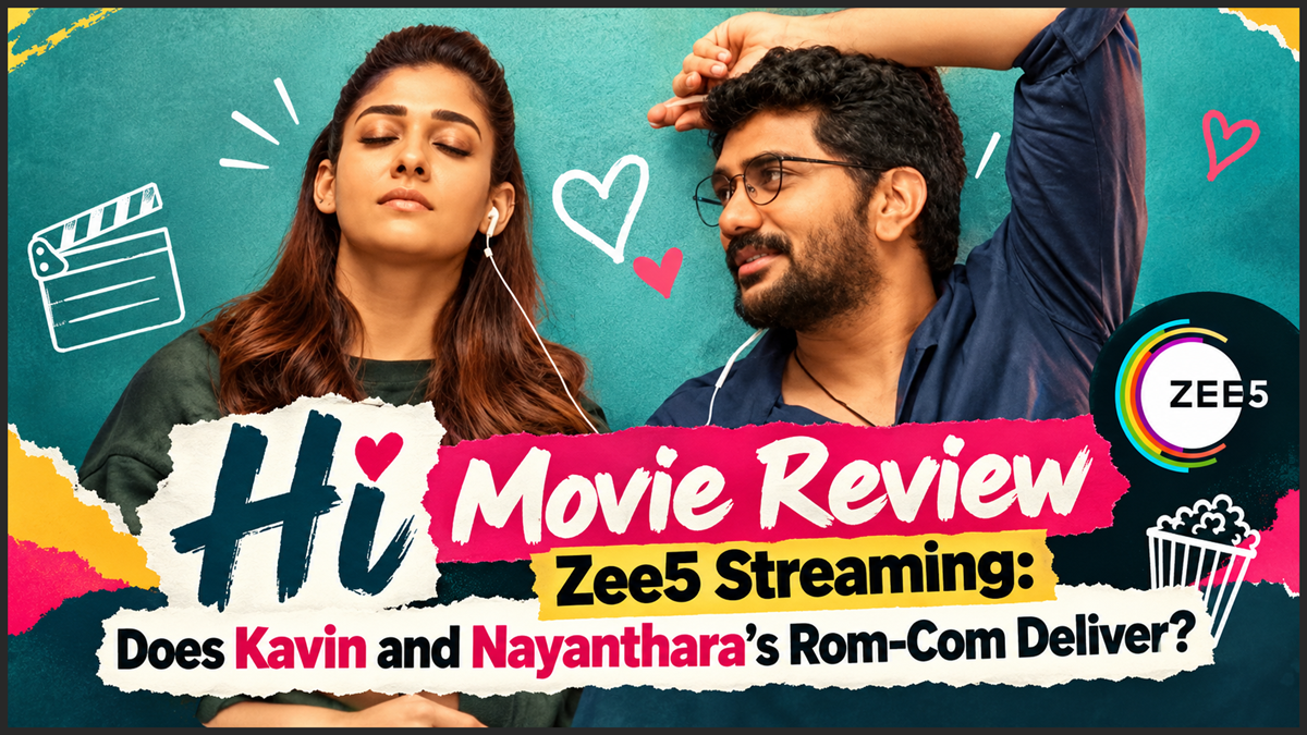 Hi Movie Review Zee5 Streaming: Does Kavin and Nayanthara’s Rom-Com Deliver?
